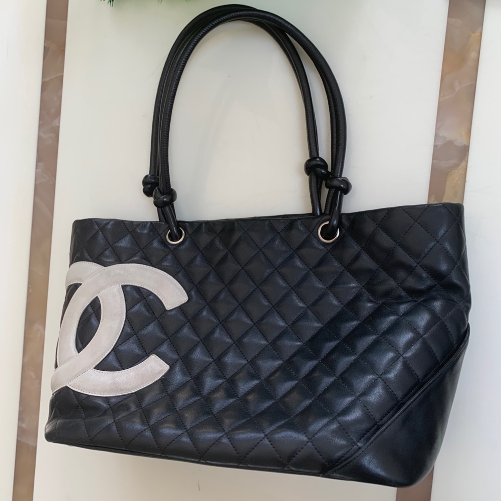 Chanel Tote Bag  large Cambon Black